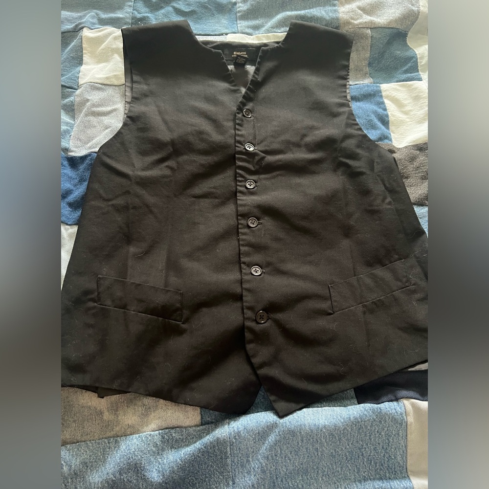 Bialucci Collection Adjustable Mens Dress Vest